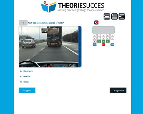 Gratis auto theorie examen oefenen 